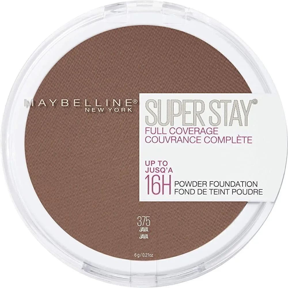 Lot of 3 Java 375 Maybelline Super Stay Full Coverage Powder Foundation Makeup